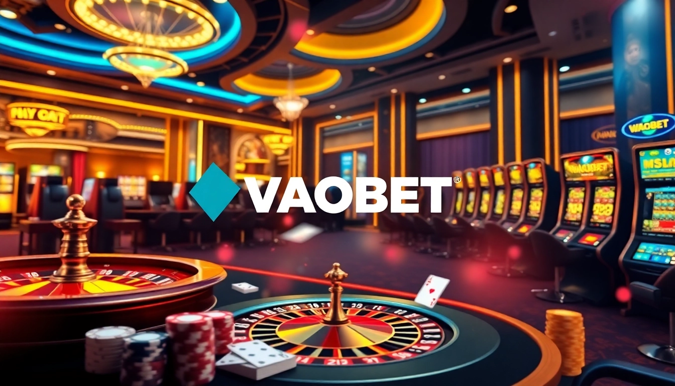 Experience thrilling gambling action with VAOBET's exciting online casino environment.