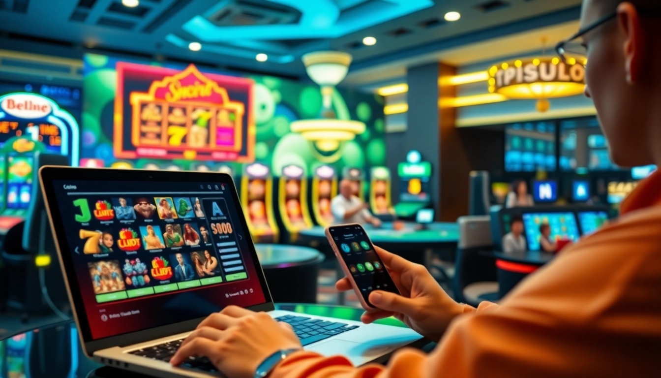 Experience a dynamic online betting environment at 222O featuring colorful slots and live dealers.