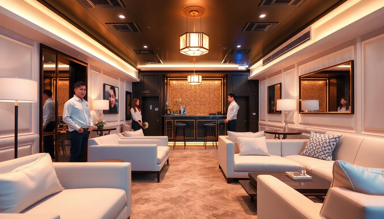 Suwon셔츠룸, a stylish and inviting shirt room atmosphere with elegant decor and friendly staff.