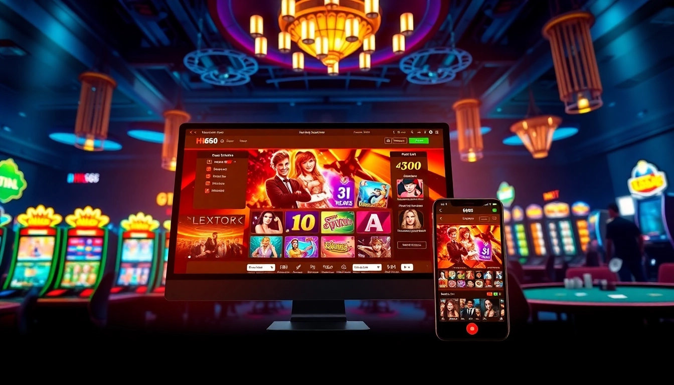 Experience the thrill of winning with HH666 in a vibrant online casino atmosphere featuring live dealers and exciting games.