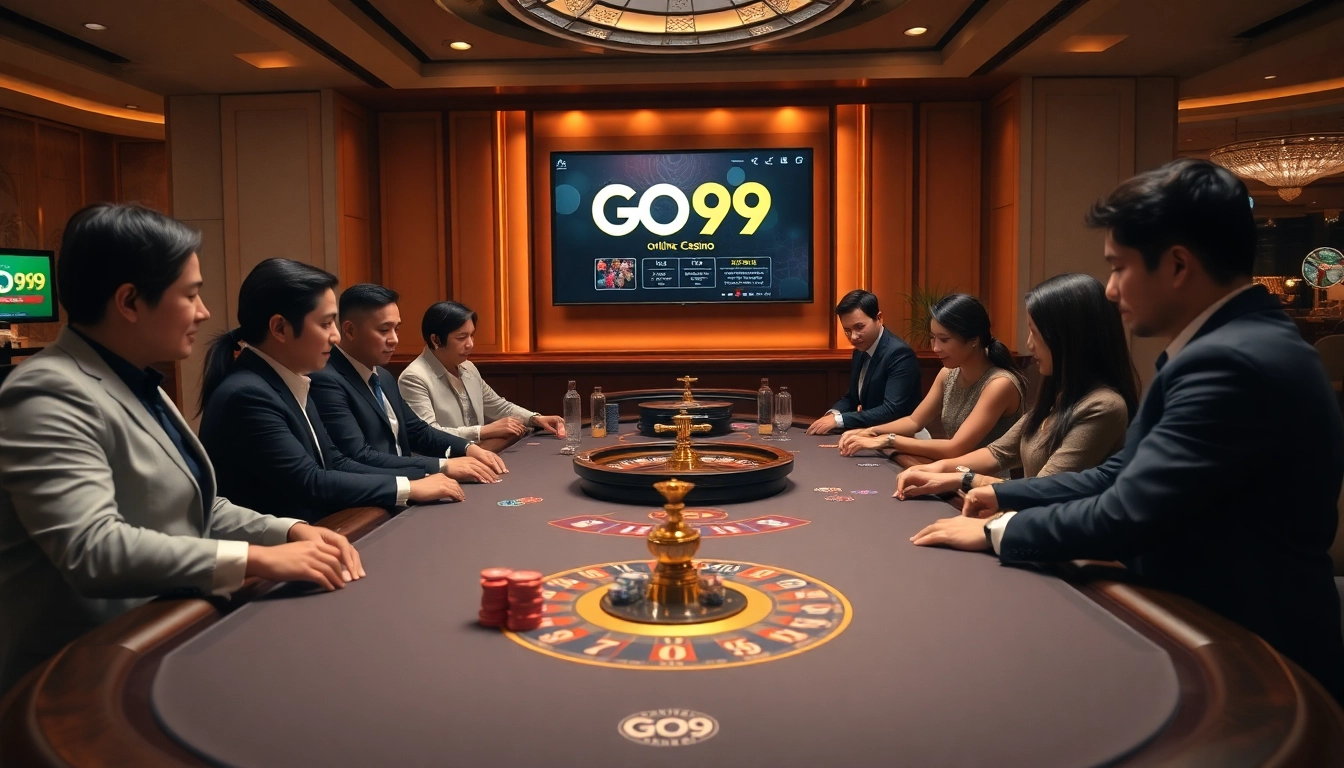 Experience the thrill of gambling at GO99 with an exquisite casino atmosphere.